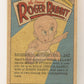 Who Framed Roger Rabbit 1988 Trading Card #31 Eddie Valiant Private Eye ENG Topps L021390