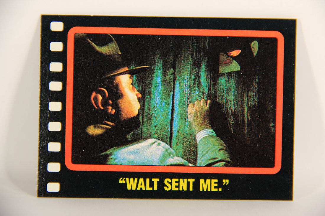 Who Framed Roger Rabbit 1988 Trading Card #32 Walt Sent Me ENG Topps L021391