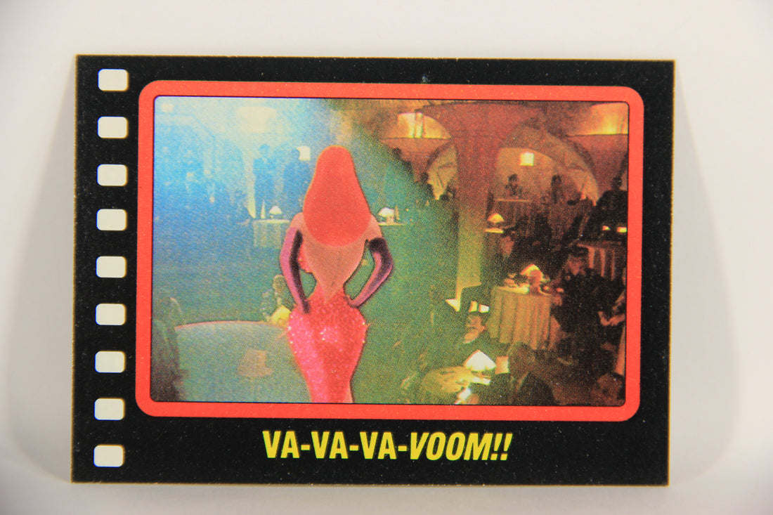 Who Framed Roger Rabbit 1988 Trading Card #36 Va-Va-Va-Voom ENG Topps L021395