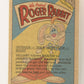 Who Framed Roger Rabbit 1988 Trading Card #39 Don't Monkey With Me ENG Topps L021398