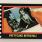 Who Framed Roger Rabbit 1988 Trading Card #40 Pattycake Betrayal ENG Topps L021399