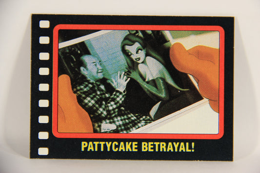 Who Framed Roger Rabbit 1988 Trading Card #40 Pattycake Betrayal ENG Topps L021399