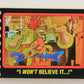 Who Framed Roger Rabbit 1988 Trading Card #42 I Won't Believe It ENG Topps L021401