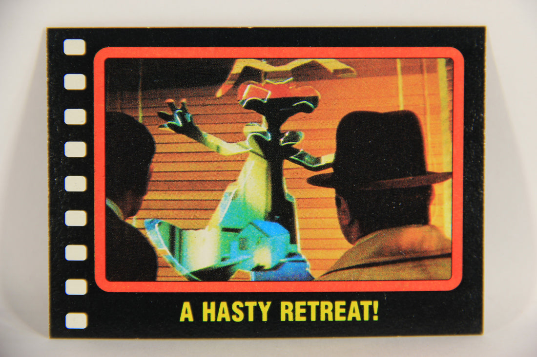 Who Framed Roger Rabbit 1988 Trading Card #45 A Hasty Retreat ENG Topps L021404