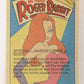 Who Framed Roger Rabbit 1988 Trading Card #45 A Hasty Retreat ENG Topps L021404