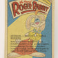 Who Framed Roger Rabbit 1988 Trading Card #46 Judge Doom's Latest Victim ENG L021405