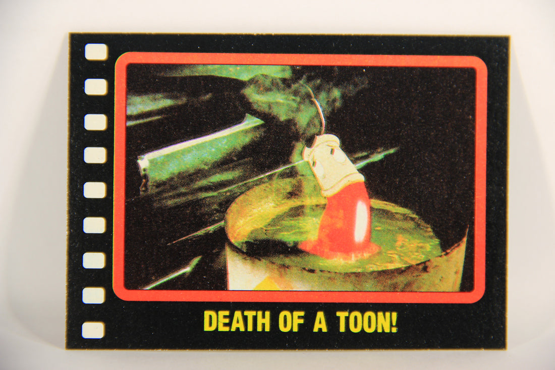 Who Framed Roger Rabbit 1988 Trading Card #48 Death Of A Toon ENG Topps L021407