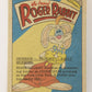 Who Framed Roger Rabbit 1988 Trading Card #48 Death Of A Toon ENG Topps L021407