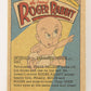Who Framed Roger Rabbit 1988 Trading Card #51 Strange Bedfellows ENG Topps L021410