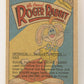 Who Framed Roger Rabbit 1988 Trading Card #52 Get Out Ya Screwy Toon ENG Topps L021411