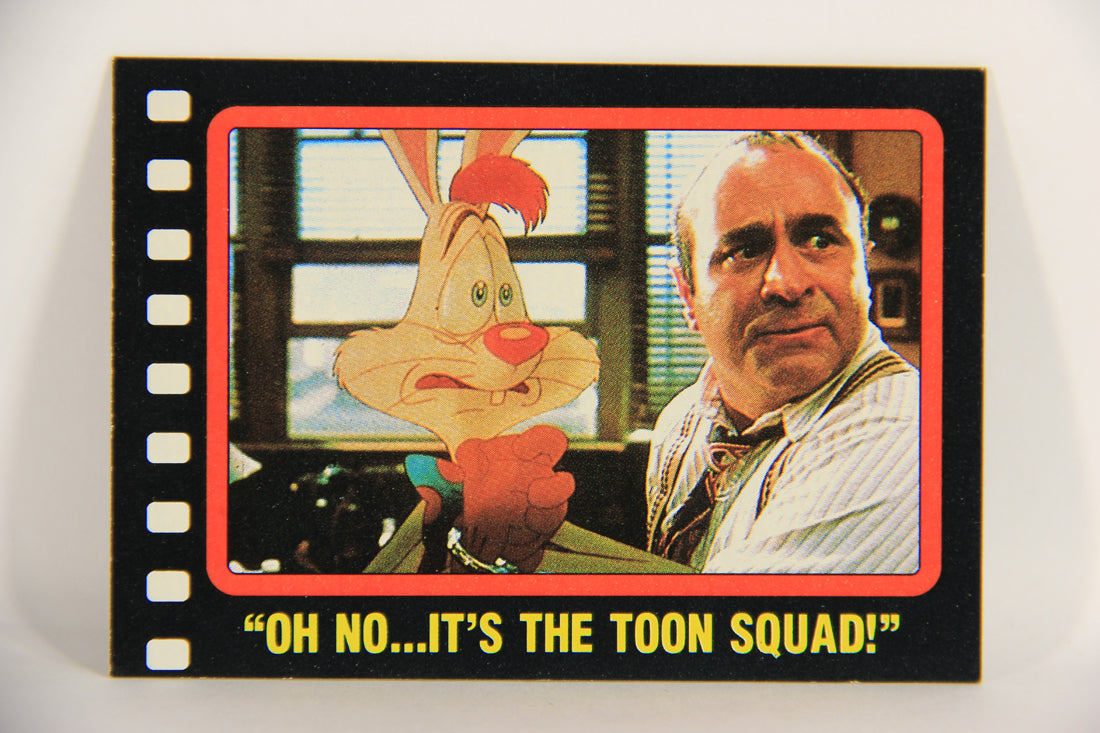 Who Framed Roger Rabbit 1988 Trading Card #59 Oh No It's The Toon Squad ENG L021417