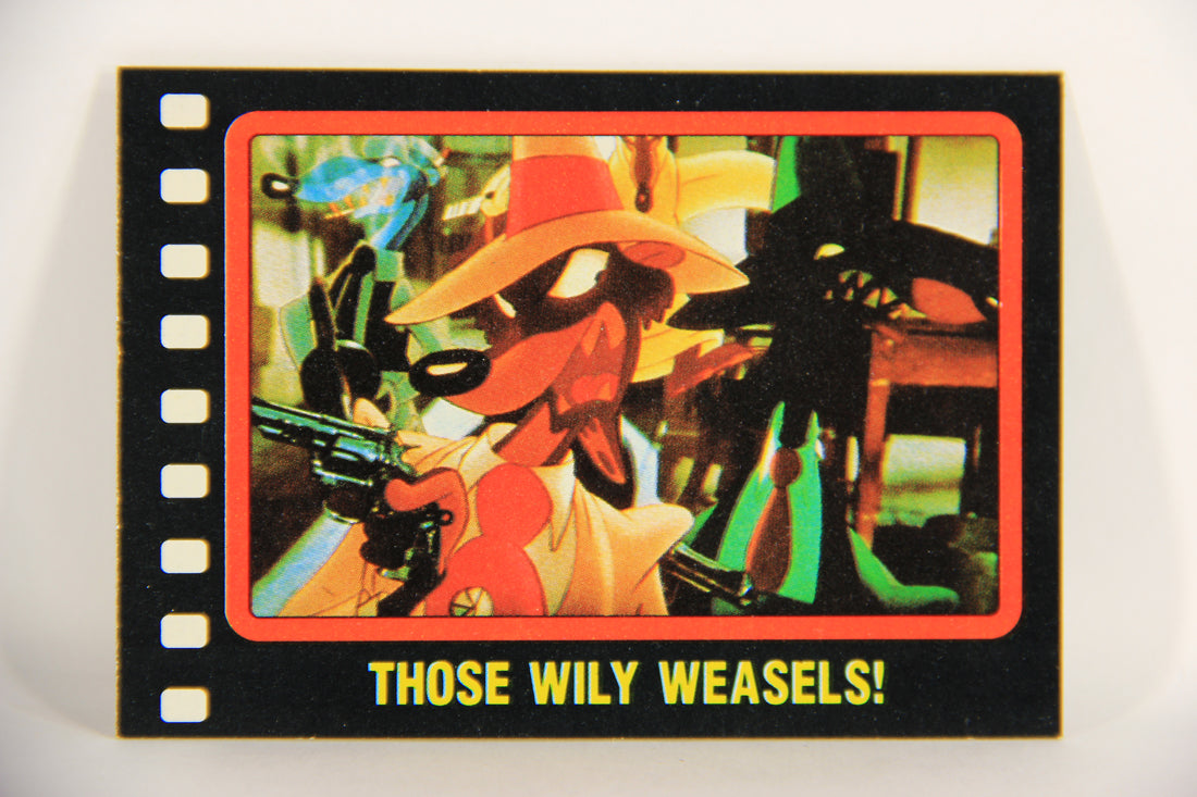 Who Framed Roger Rabbit 1988 Trading Card #60 Those Wily Weasels ENG Topps L021418