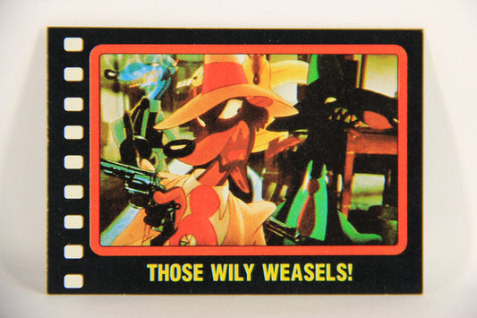 Who Framed Roger Rabbit 1988 Trading Card #60 Those Wily Weasels ENG Topps L021418