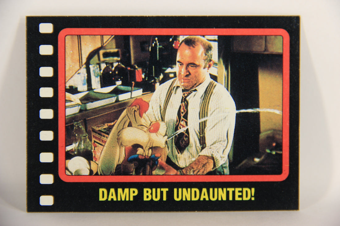 Who Framed Roger Rabbit 1988 Trading Card #62 Damp But Undaunted L021420