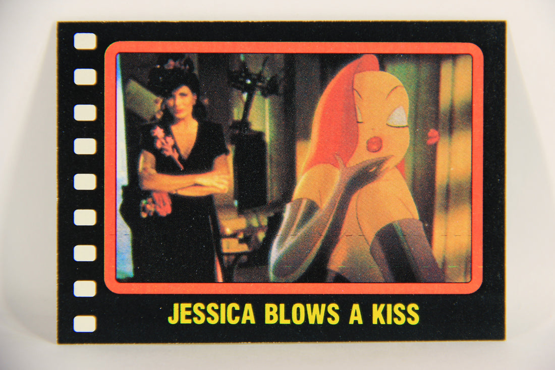 Who Framed Roger Rabbit 1988 Trading Card #66 Jessica Blows A Kiss ENG Topps L021424