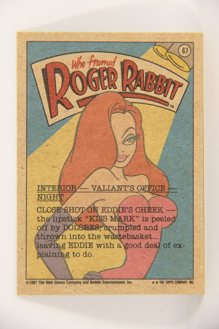 Who Framed Roger Rabbit 1988 Trading Card #67 Those Luscious Luminous Lips L021425