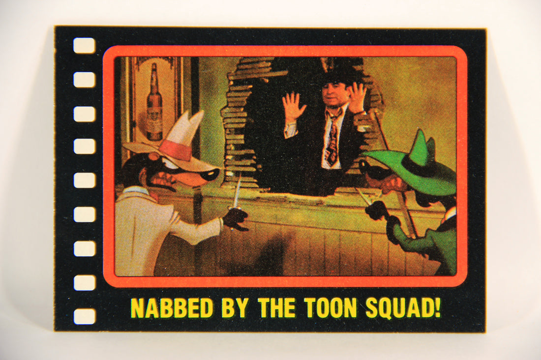 Who Framed Roger Rabbit 1988 Trading Card #68 Nabbed By The Toon Squad ENG L021426
