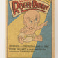 Who Framed Roger Rabbit 1988 Trading Card #68 Nabbed By The Toon Squad ENG L021426