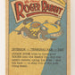 Who Framed Roger Rabbit 1988 Trading Card #70 Into The Dip Rabbit ENG Topps L021428