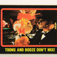 Who Framed Roger Rabbit 1988 Trading Card #72 Toons And Booze Don't Mix ENG L021430