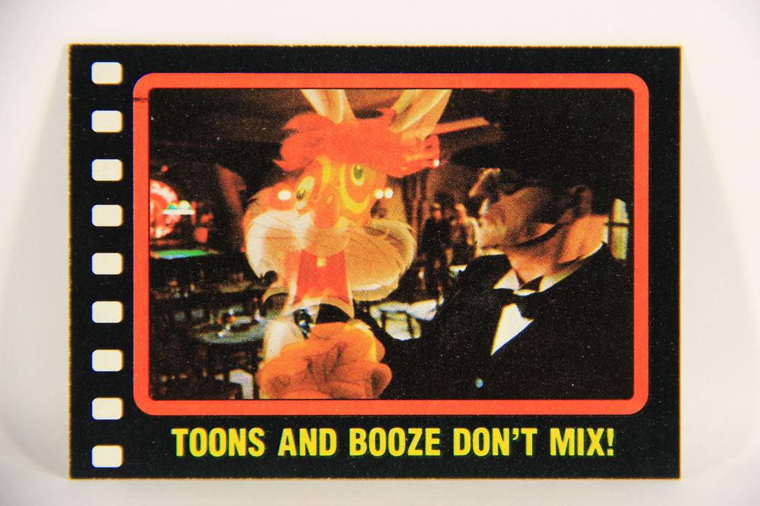 Who Framed Roger Rabbit 1988 Trading Card #72 Toons And Booze Don't Mix ENG L021430