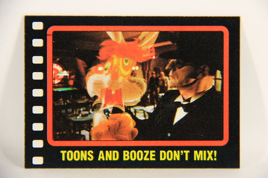 Who Framed Roger Rabbit 1988 Trading Card #72 Toons And Booze Don't Mix ENG L021430