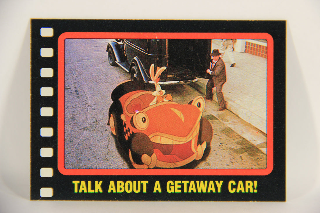 Who Framed Roger Rabbit 1988 Trading Card #74 Talk About A Getaway Car ENG L021432