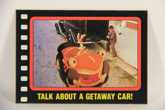 Who Framed Roger Rabbit 1988 Trading Card #74 Talk About A Getaway Car ENG L021432