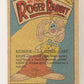 Who Framed Roger Rabbit 1988 Trading Card #74 Talk About A Getaway Car ENG L021432