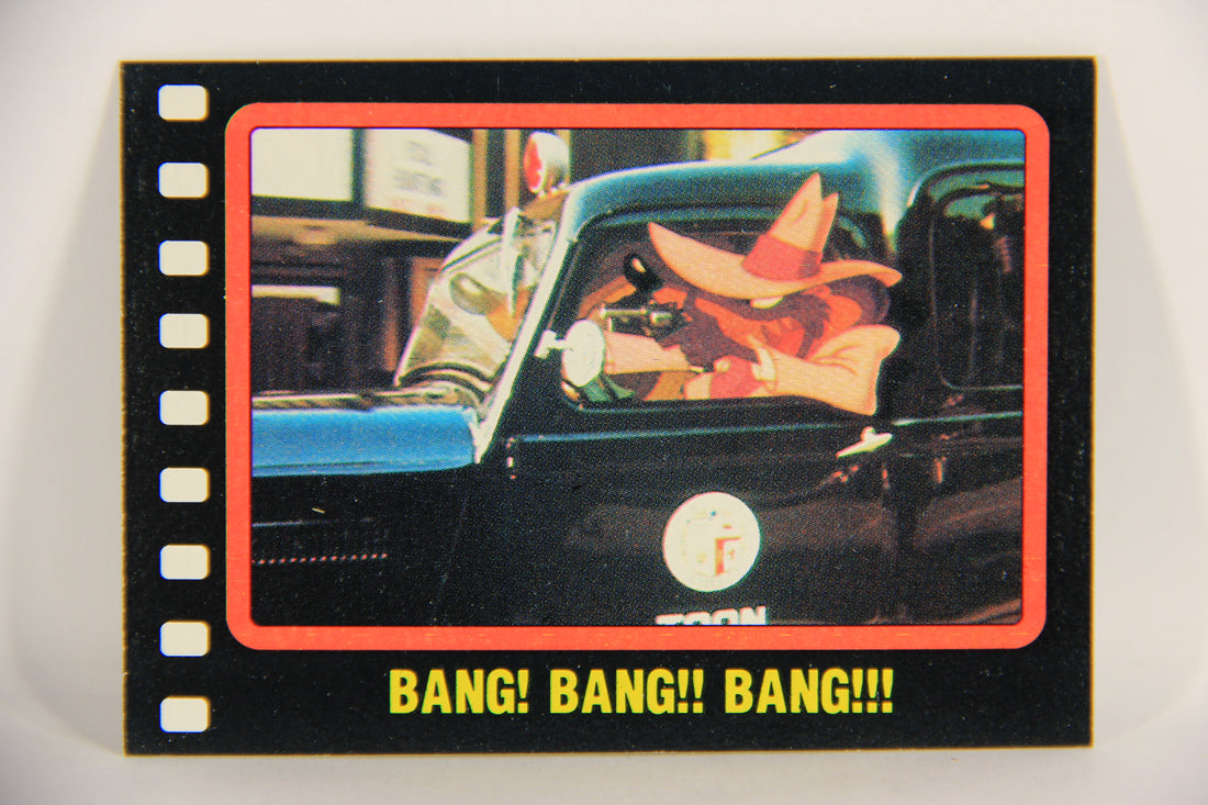 Who Framed Roger Rabbit 1988 Trading Card #77 Bang Bang Bang ENG Topps L021434