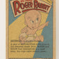 Who Framed Roger Rabbit 1988 Trading Card #80 Oh No No No ENG Topps L021437