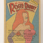 Who Framed Roger Rabbit 1988 Trading Card #81 We Got 'Em This Time ENG Topps L021438