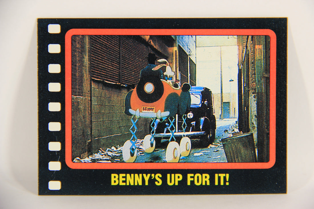 Who Framed Roger Rabbit 1988 Trading Card #82 Benny's Up For It ENG Topps L021439