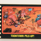 Who Framed Roger Rabbit 1988 Trading Card #86 Toontown Pile-Up ENG Topps L021443