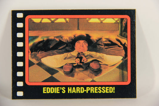 Who Framed Roger Rabbit 1988 Trading Card #89 Eddie's Hard-Pressed ENG Topps L021446