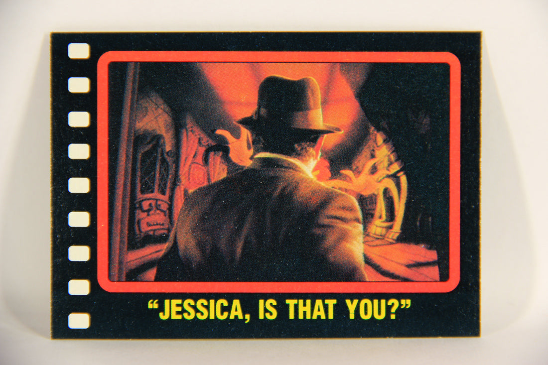 Who Framed Roger Rabbit 1988 Trading Card #90 Jessica Is That You ENG Topps L021447