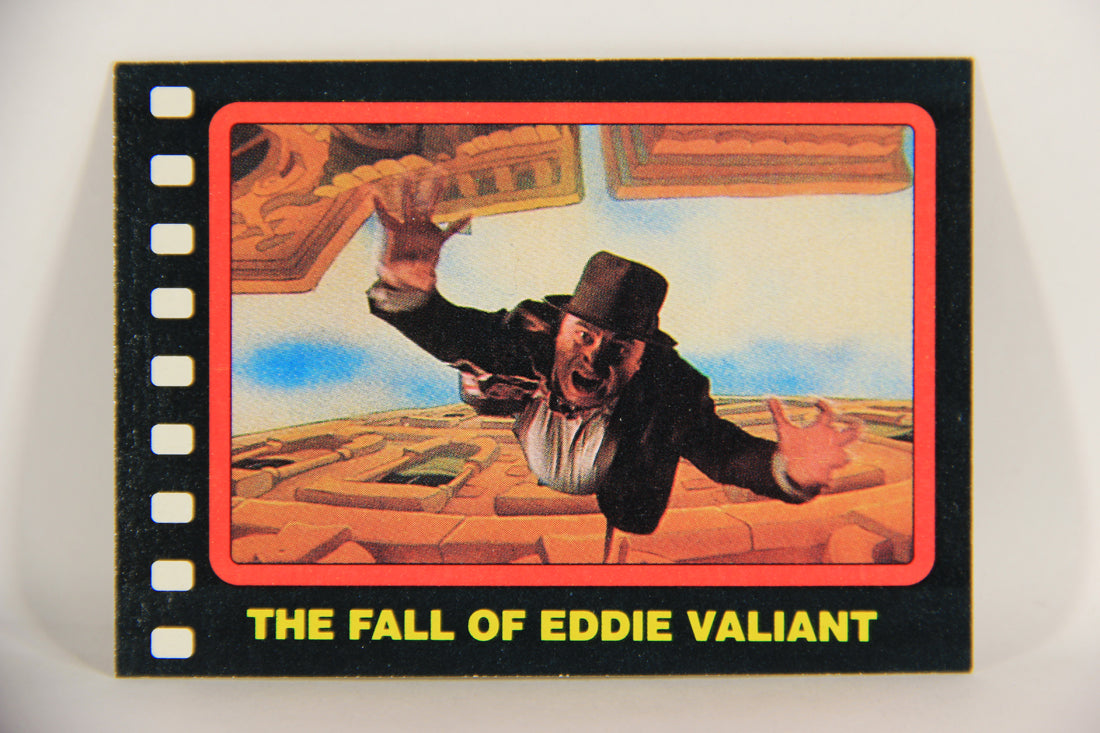 Who Framed Roger Rabbit 1988 Trading Card #94 The Fall Of Eddie Valiant ENG Topps L021451