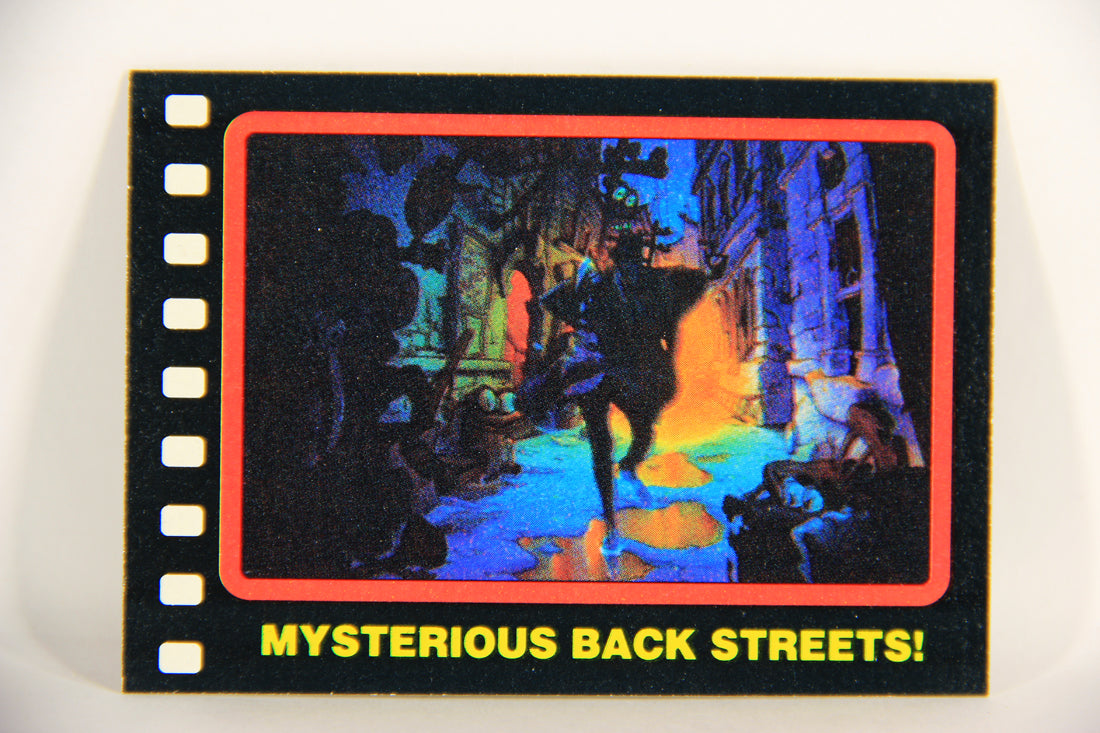 Who Framed Roger Rabbit 1988 Trading Card #96 Mysterious Back Streets ENG Topps L021453
