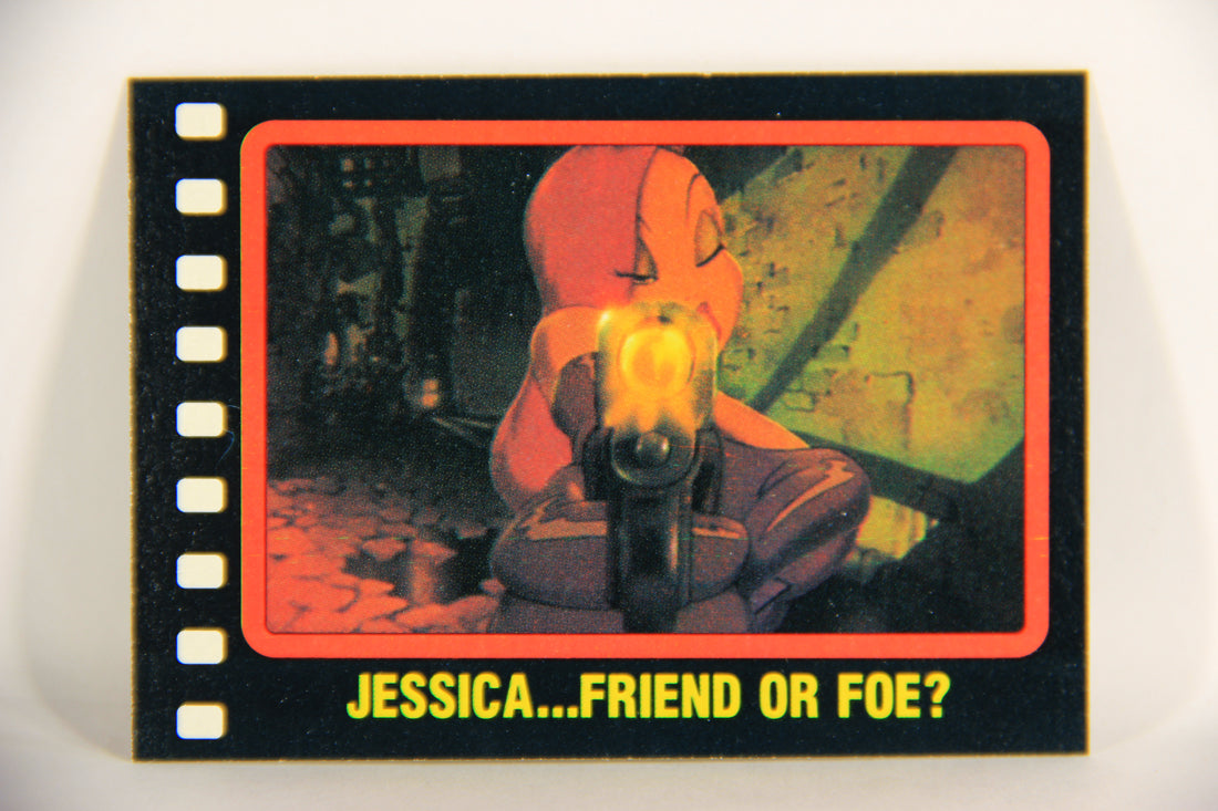 Who Framed Roger Rabbit 1988 Trading Card #98 Jessica Friend Or Foe ENG Topps L021455