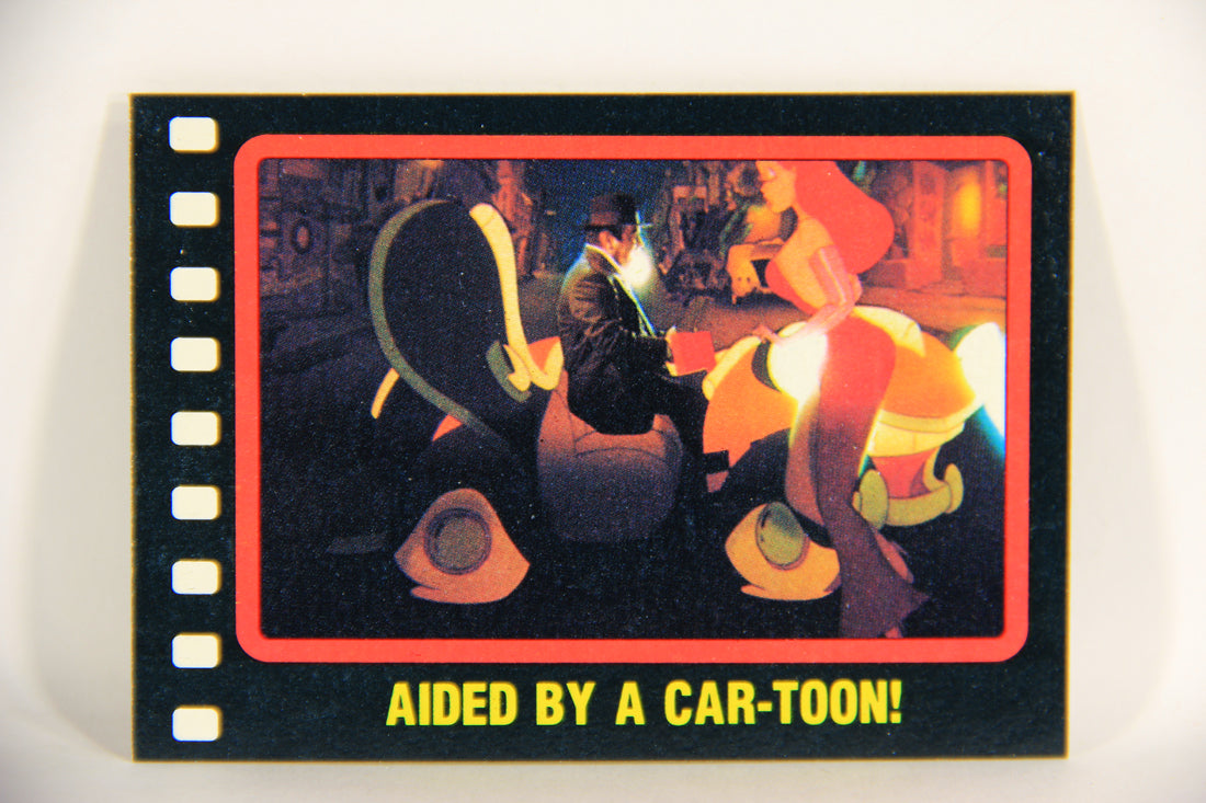 Who Framed Roger Rabbit 1988 Trading Card #99 Aided By A Car-Toon ENG Topps L021456