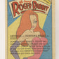 Who Framed Roger Rabbit 1988 Trading Card #100 A Dip-Slicked Road ENG Topps L021457