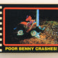 Who Framed Roger Rabbit 1988 Trading Card #101 Poor Benny Crashes ENG Topps L021458