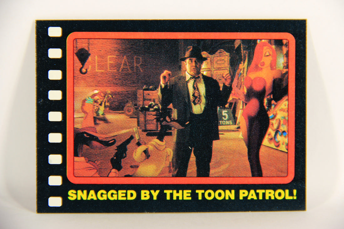 Who Framed Roger Rabbit 1988 Trading Card #102 Snagged By The Toon Patrol ENG L021459