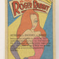 Who Framed Roger Rabbit 1988 Trading Card #108 A Valiant Effort ENG Topps L021461