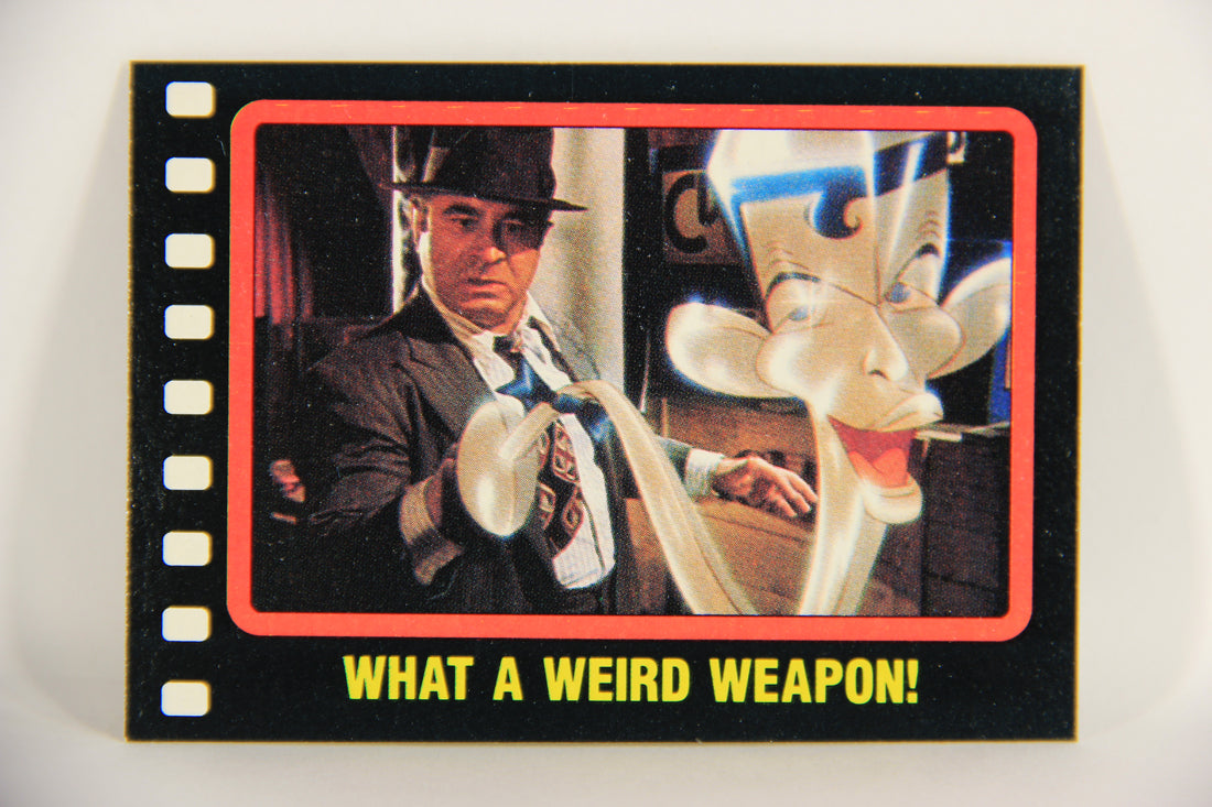 Who Framed Roger Rabbit 1988 Trading Card #113 What A Weird Weapon ENG Topps L021466
