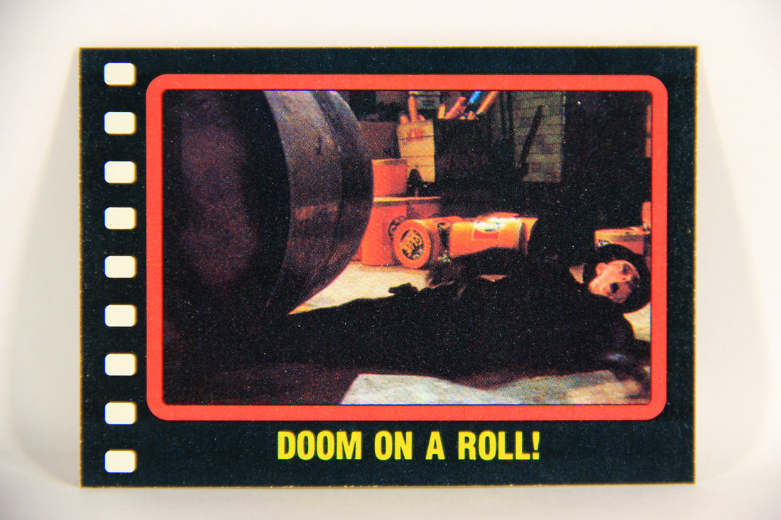 Who Framed Roger Rabbit 1988 Trading Card #114 Doom On A Roll ENG Topps L021467