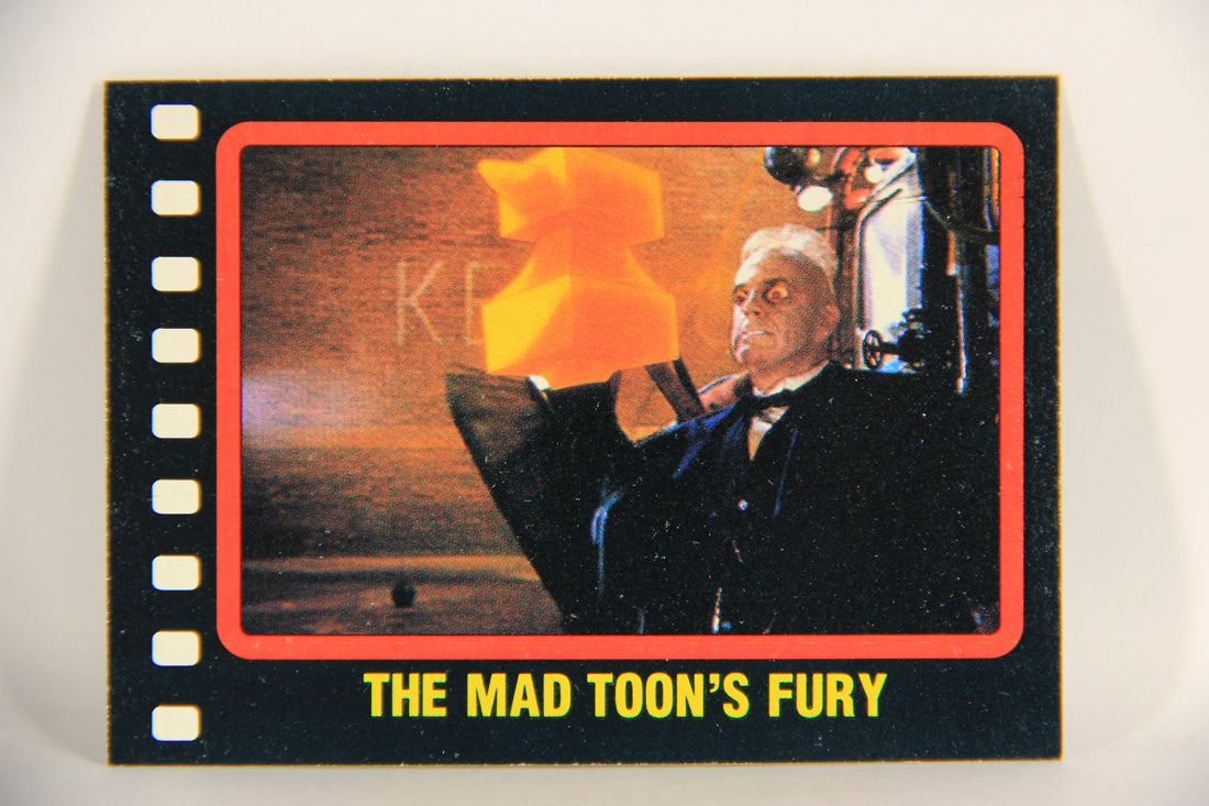 Who Framed Roger Rabbit 1988 Trading Card #119 The Mad Toon's Fury ENG Topps L021472