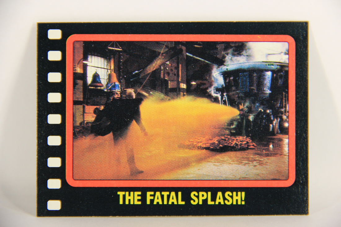 Who Framed Roger Rabbit 1988 Trading Card #121 The Fatal Splash ENG Topps L021474