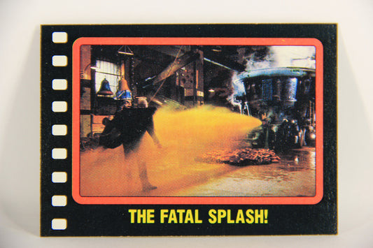 Who Framed Roger Rabbit 1988 Trading Card #121 The Fatal Splash ENG Topps L021474