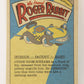 Who Framed Roger Rabbit 1988 Trading Card #122 Crack Of Doom ENG Topps L021475